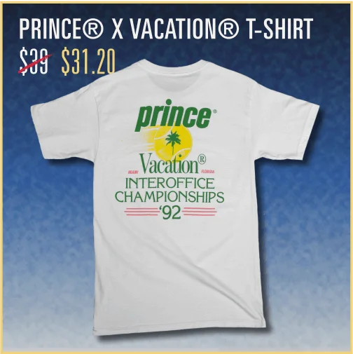 prince t-shirt