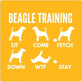 Beagle Training Beagle Dog Tricks T-Shirt