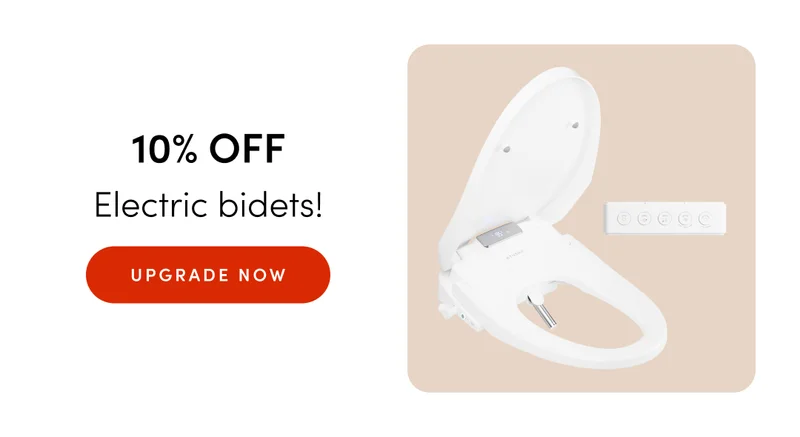 10% OFF ELECTRIC BIDETS