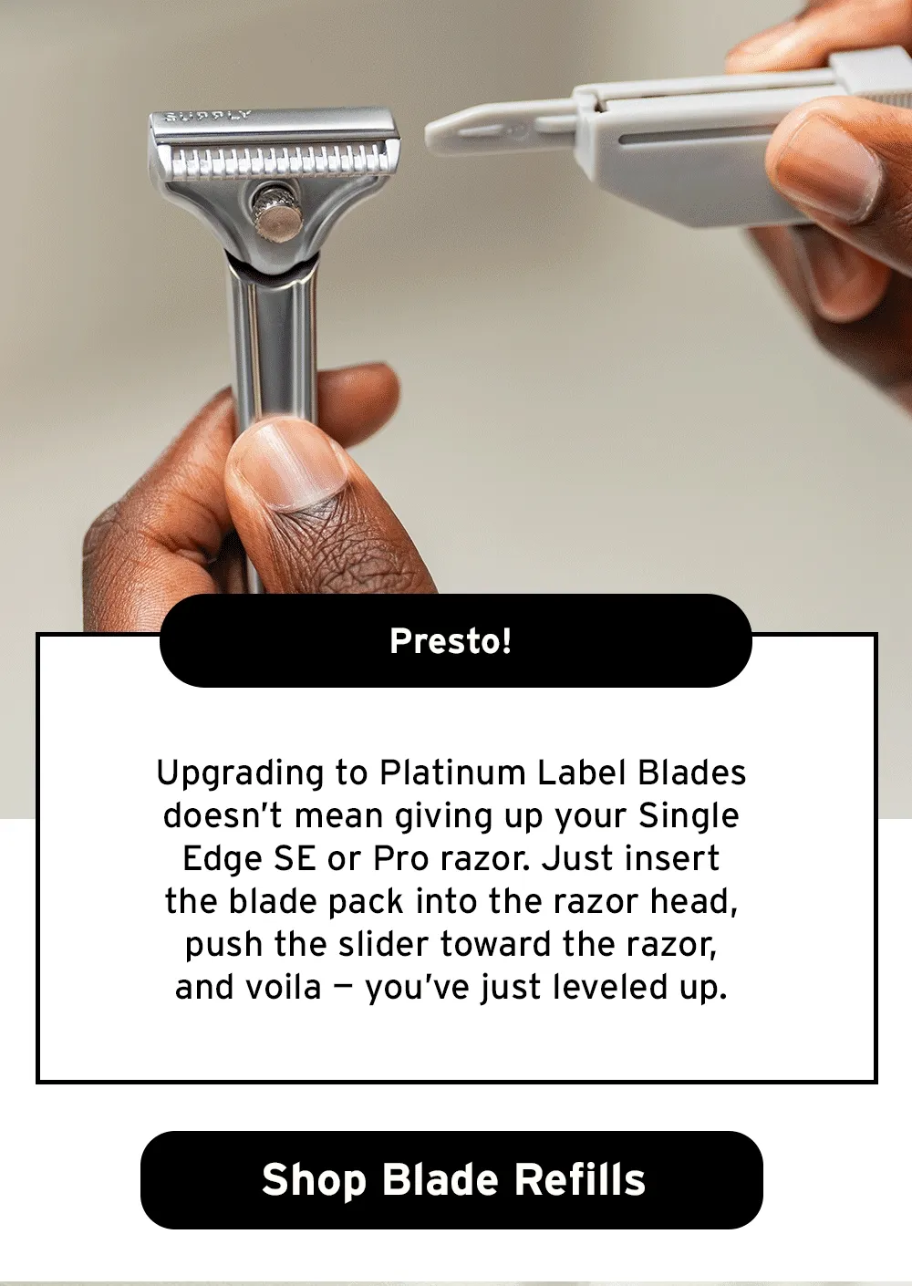 [Platinum Label Blades]