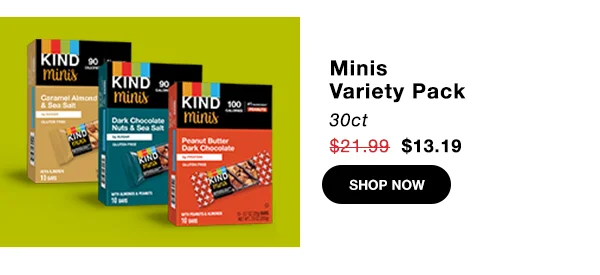 Minis Variety Pack