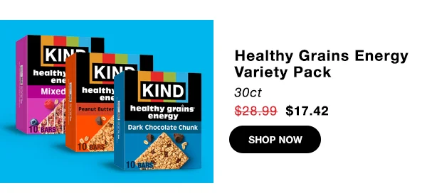 Healthy Grains Energy Variety Pack