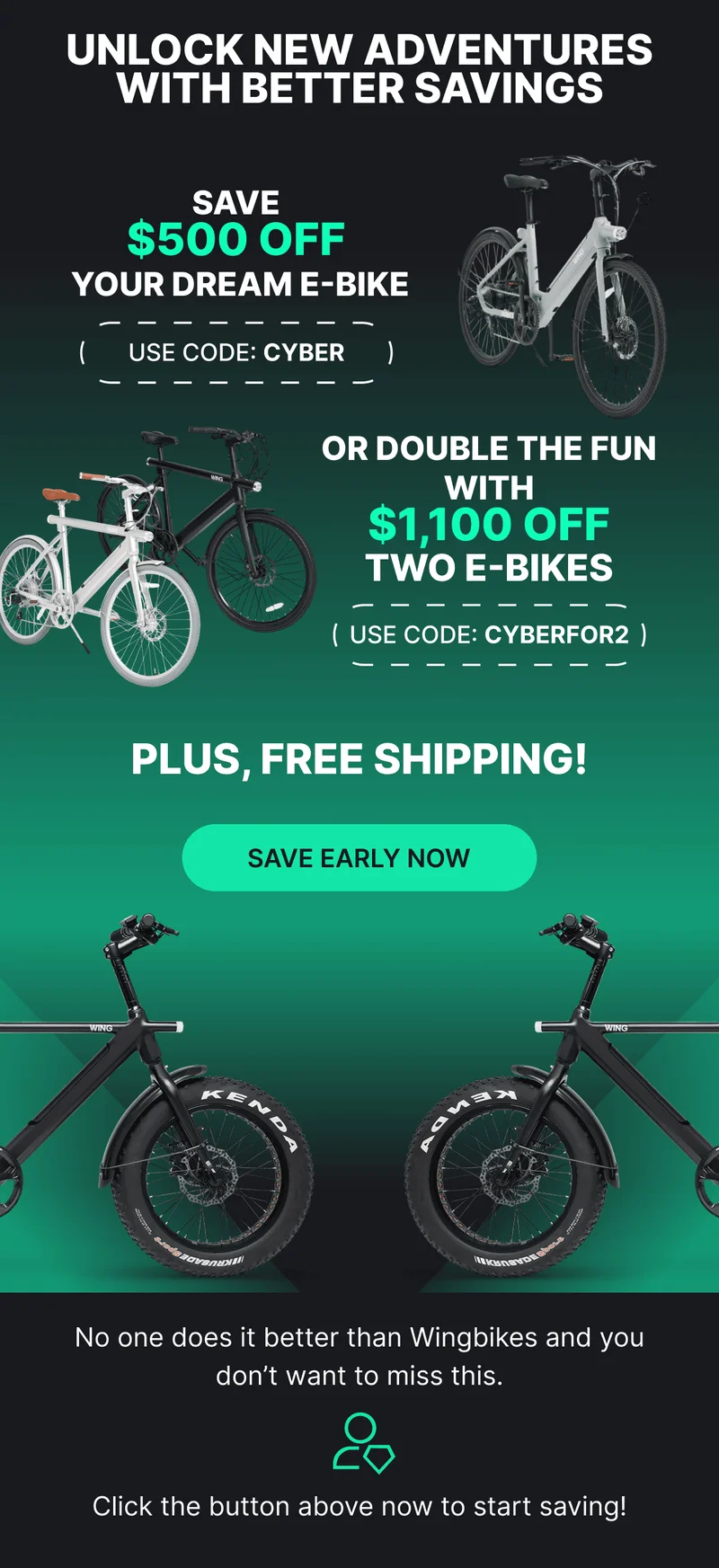 SAVE EARLY NOW