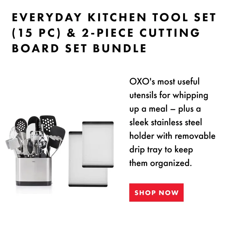 Everyday Kitchen Tool Set | Shop Now