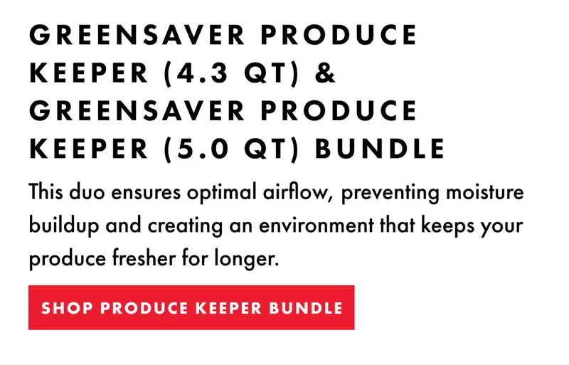 GreenSaver Produce Keep Bundle | Shop Produce Keeper Bundle