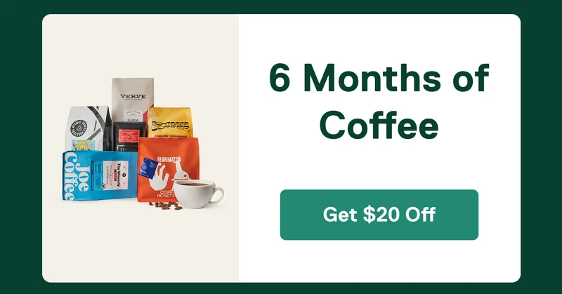 6 Months of Coffee