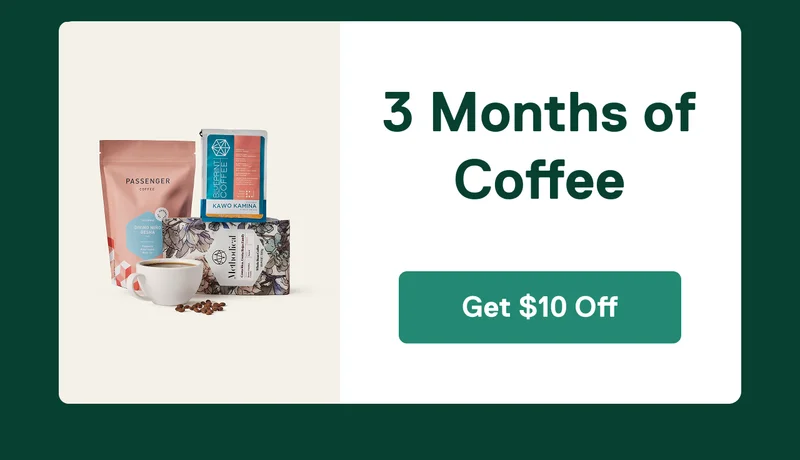 3 Months of Coffee