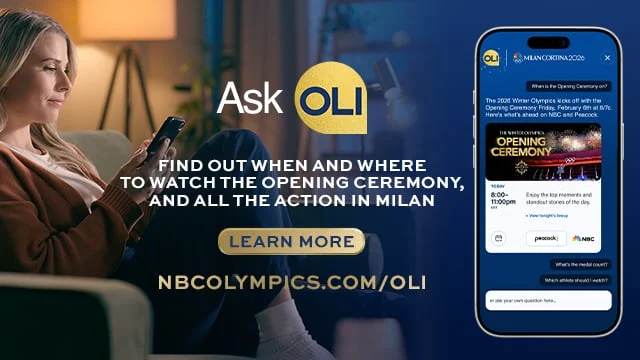 Ask OLI. Find out when and where to watch the Opening Ceremony, and all the action in Milan. Learn More.