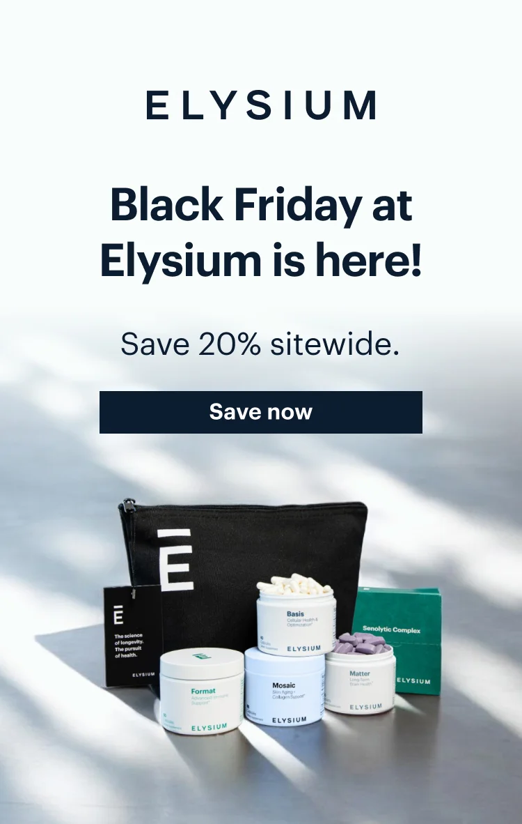ELYSIUM | Black Friday at Elysium is here! | Save 20% sitewide. | Save now