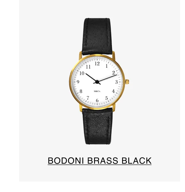 Bodoni Brass Black