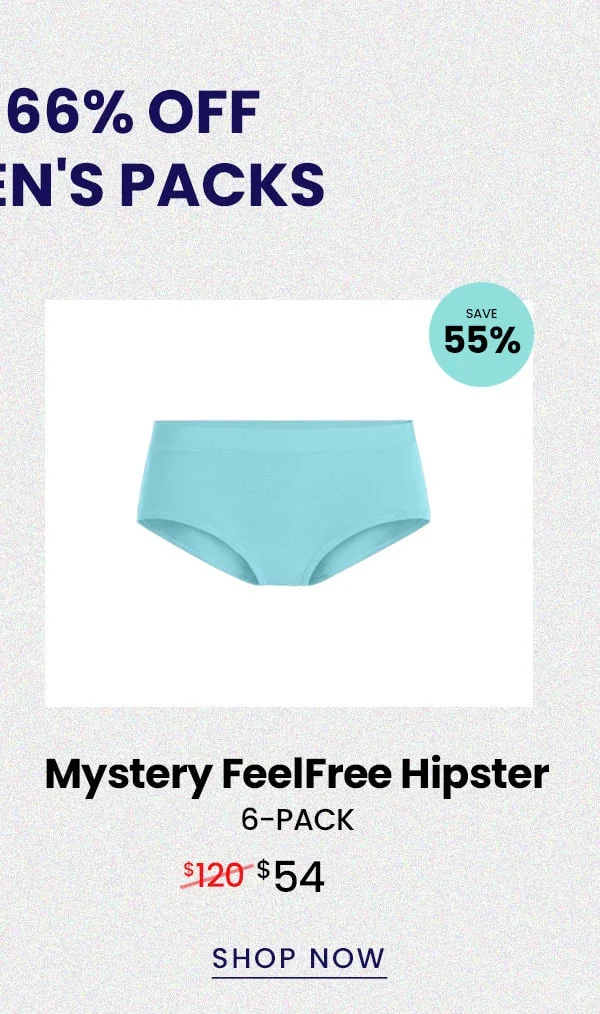 Mystery FeelFree Hipster 6-pack | $54 | Shop Now