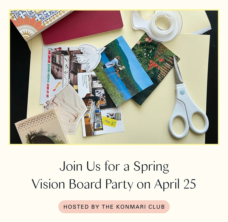 Join Us for a Spring Vision Board Party on April 25: Hosted by the KonMari Club