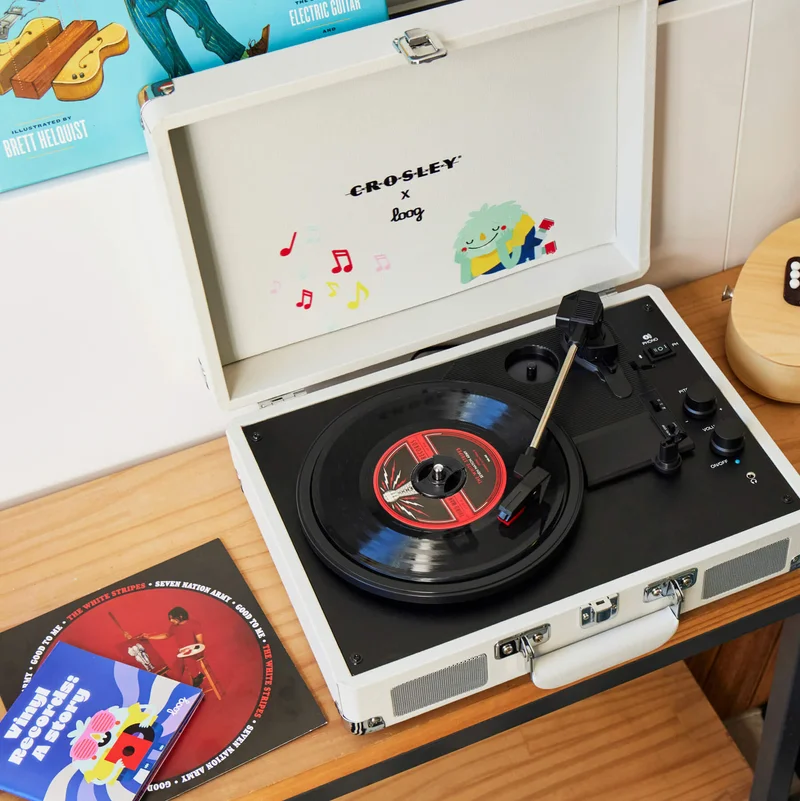 CROSLEY X LOOG RECORD PLAYER