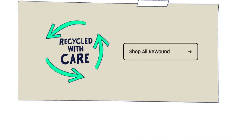 RECYCLED WITH CARE | Shop All ReWound