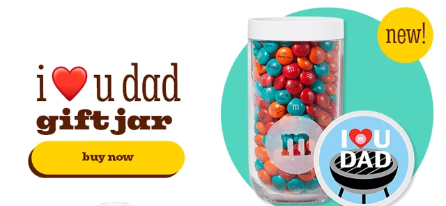 I LUV U DAD GIFT JAR