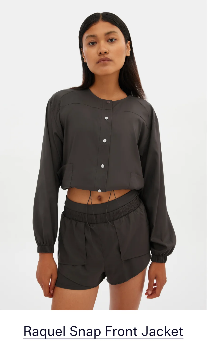 Raquel Snap Front Jacket