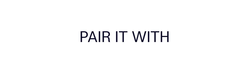Pair it with