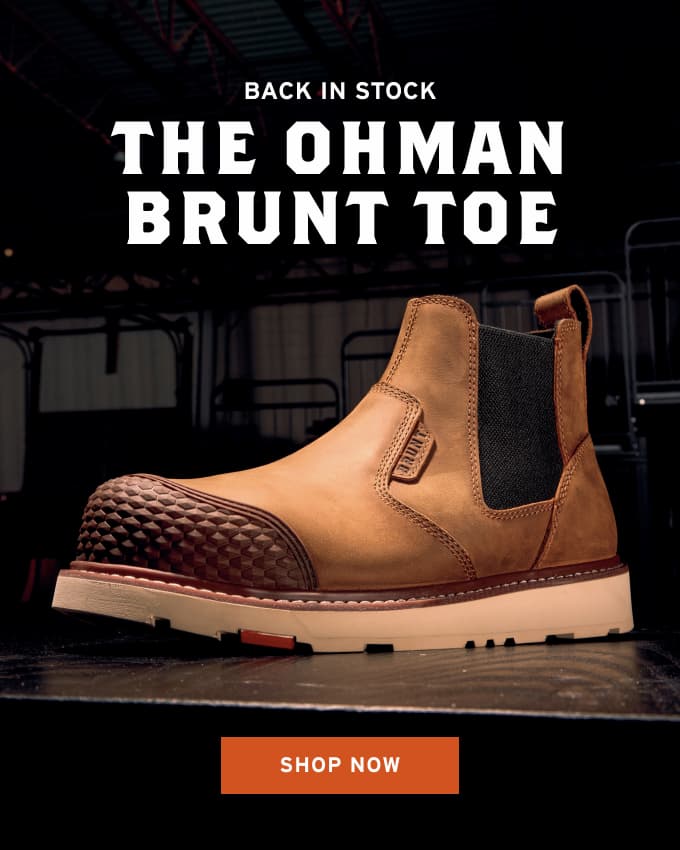 The Ohman BRUNT Toe