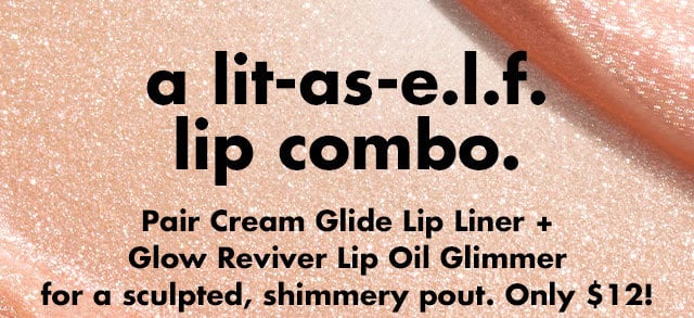 a lit-as-e.l.f. lip combo a lit-as-e.l.f. lip combo