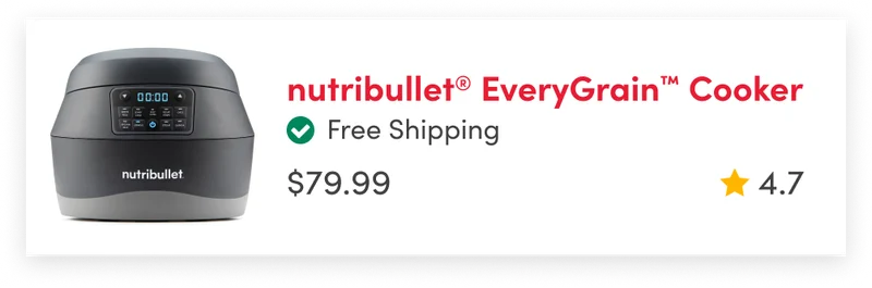 Full-sized image of the nutribullet EveryGrain Cooker