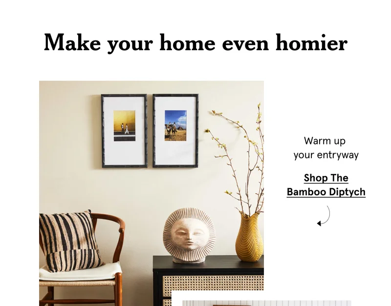 Warm up your entryway