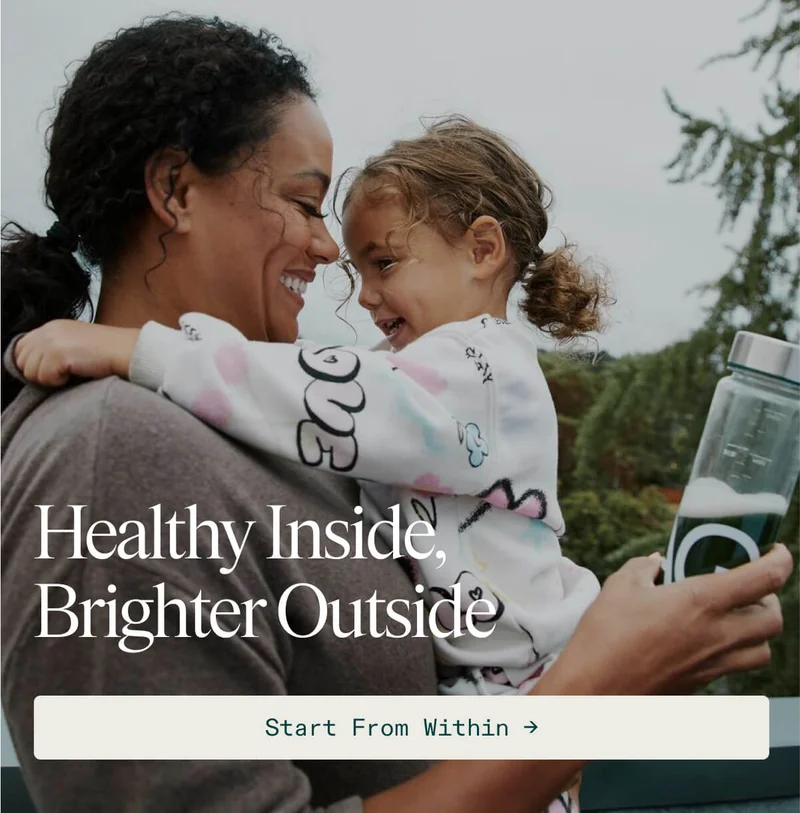 Healthy inside, brighter outside