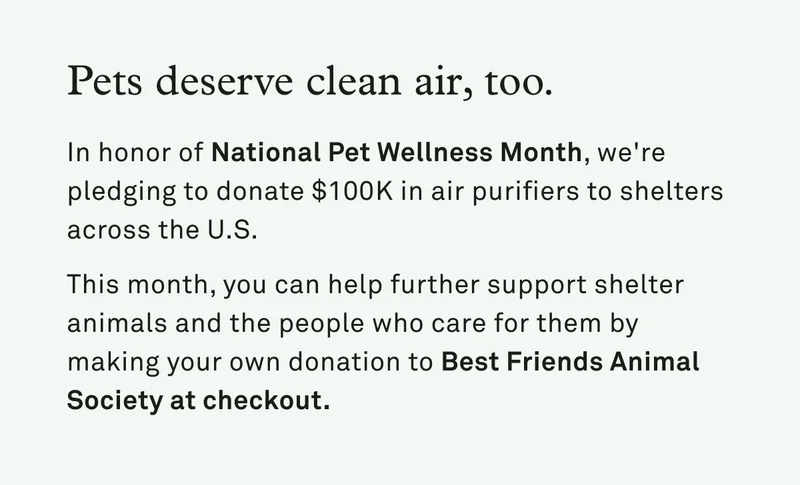Take 20% off purifiers with code discount code