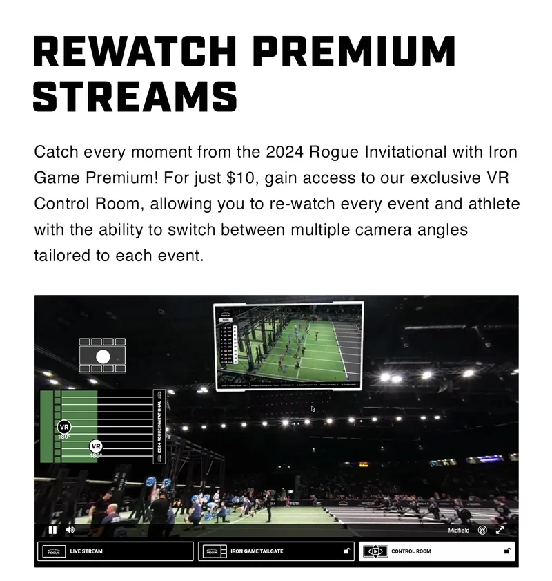 Rewatch Premium Streams