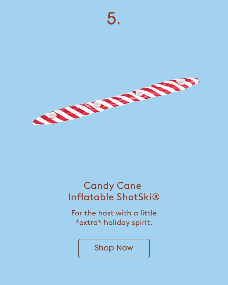 Shop - Candy Cane Inflatable ShotSki®