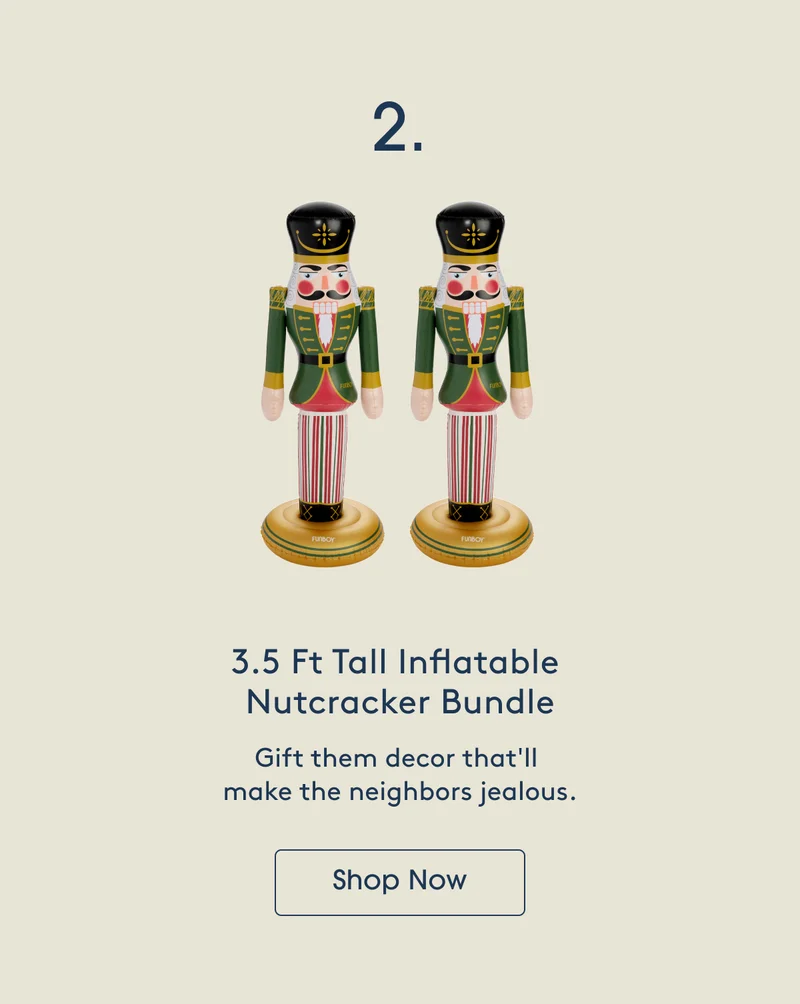 Shop - 3.5 Ft Tall Inflatable Nutcracker Bundle