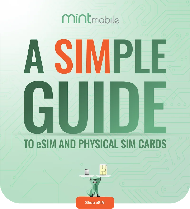 A SIMple guide to eSIM and physical SIM cards