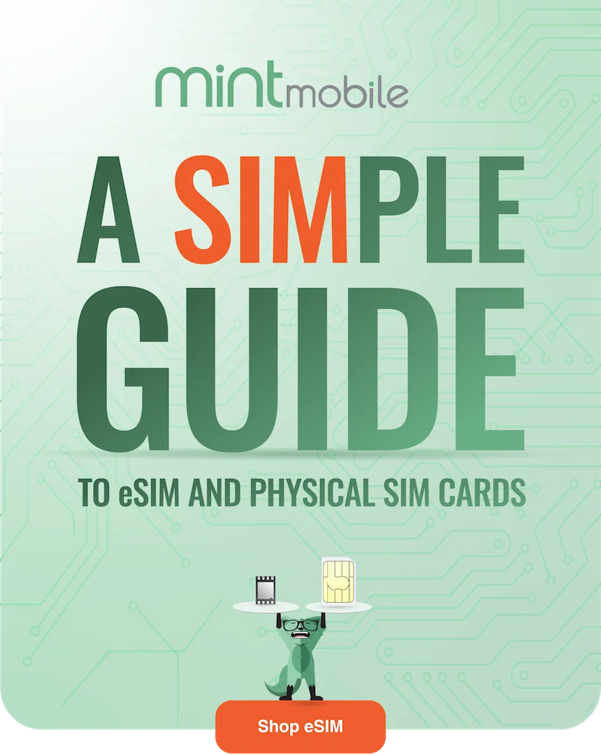 A SIMple guide to eSIM and physical SIM cards