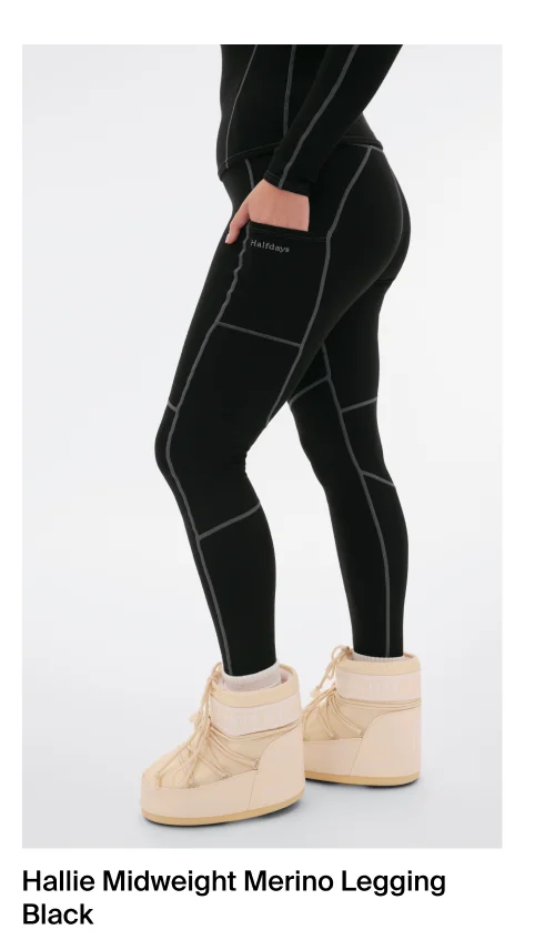 Hallie Midweight Merino Legging