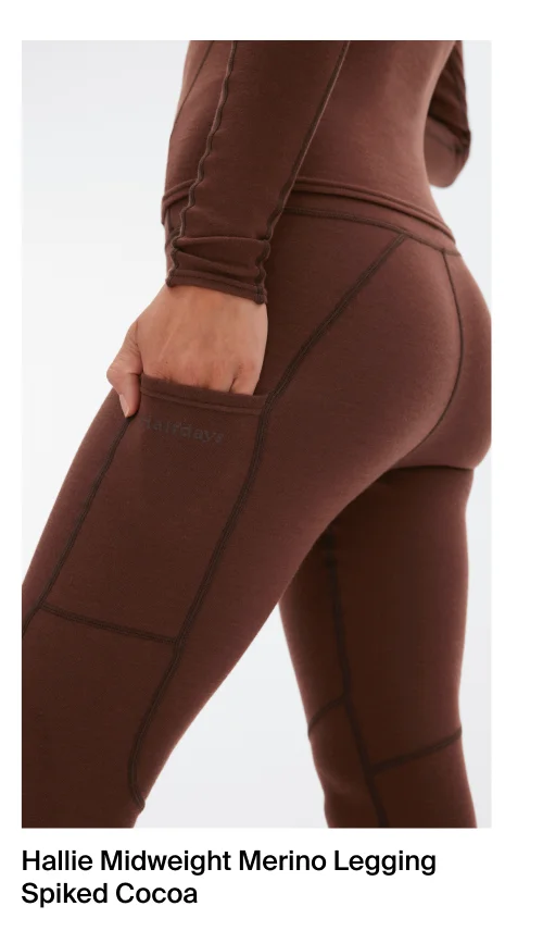 Hallie Midweight Merino Legging