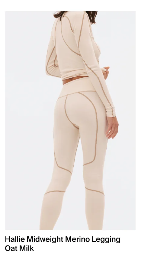 Hallie Midweight Merino Legging