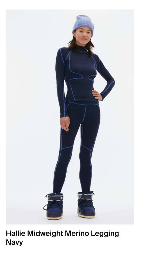 Hallie Midweight Merino Legging