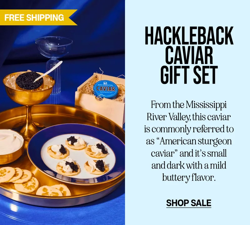 Hackleback caviar