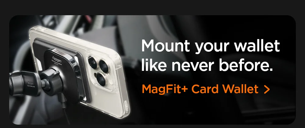 Mount your wallet like never before. Shop MagFit+ Card Wallet.