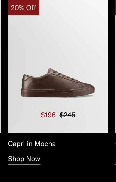 Capri in Mocha. Shop Now