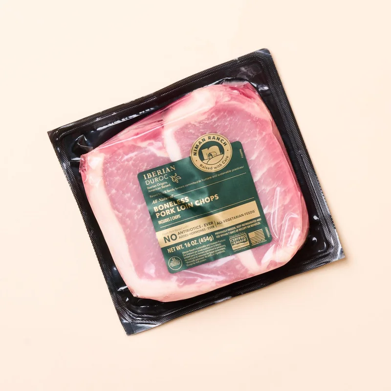 Iberian Duroc Pork Chops, 16 Oz