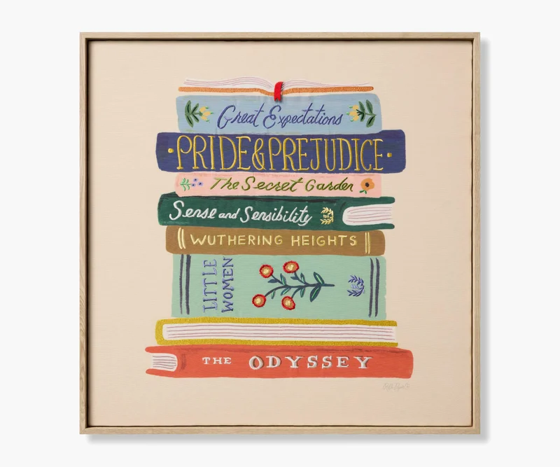 Image of Book Club Framed Wall Art
