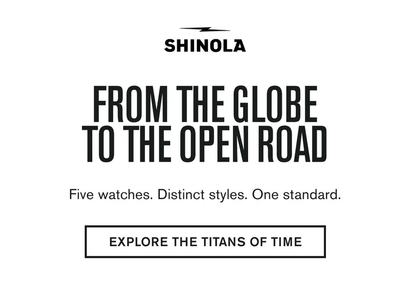 FROM THE GLOBE TO THE OPEN ROAD | Five watches. Distinct styles. One standard. | EXPLORE THE TITANS OF TIME