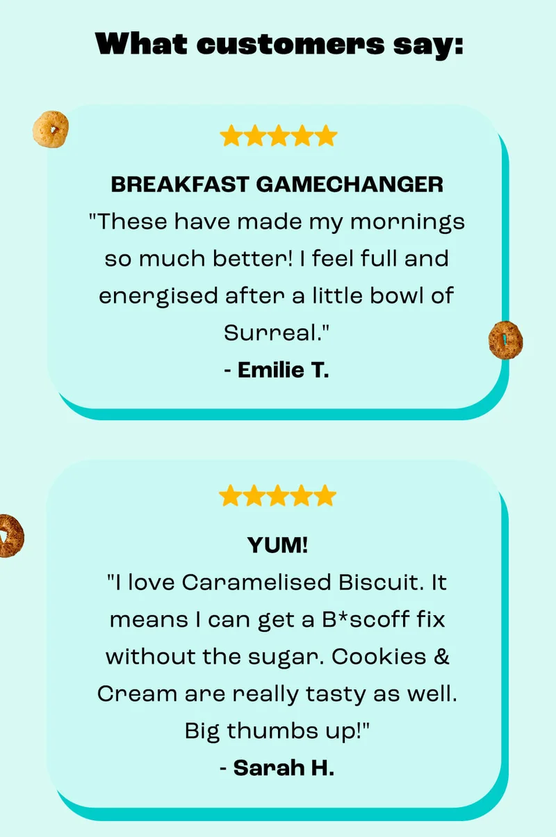 What customers say: