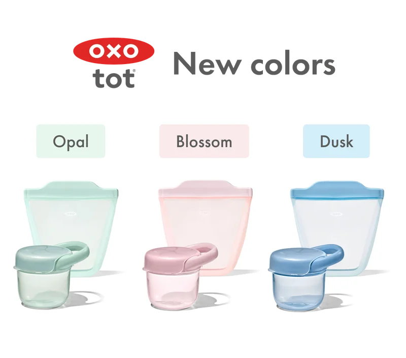 OXO tot. New colors.