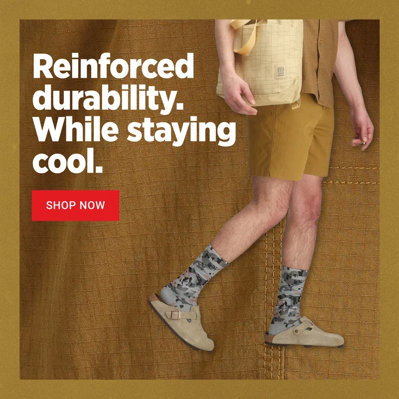 REINFORCED DURABILITY WHILE STAYING COOL