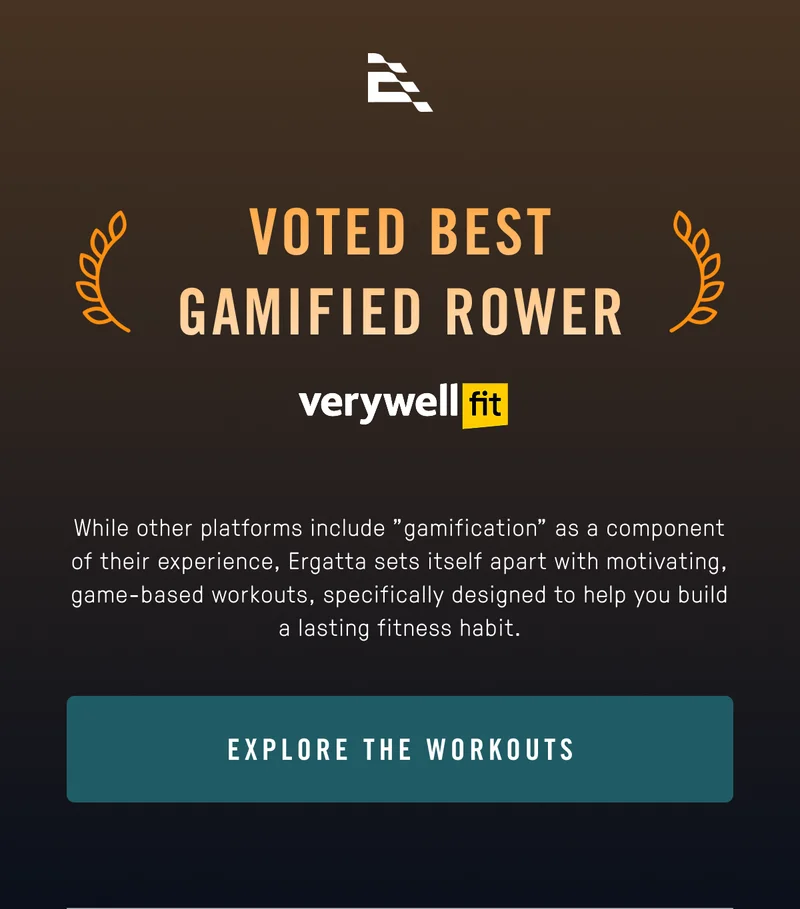 Voted Best Gamified Rower