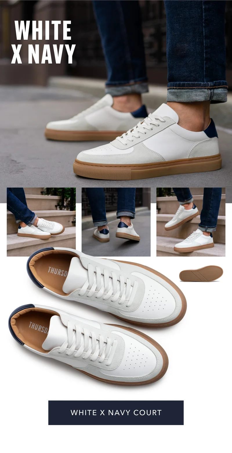 White X Navy Court