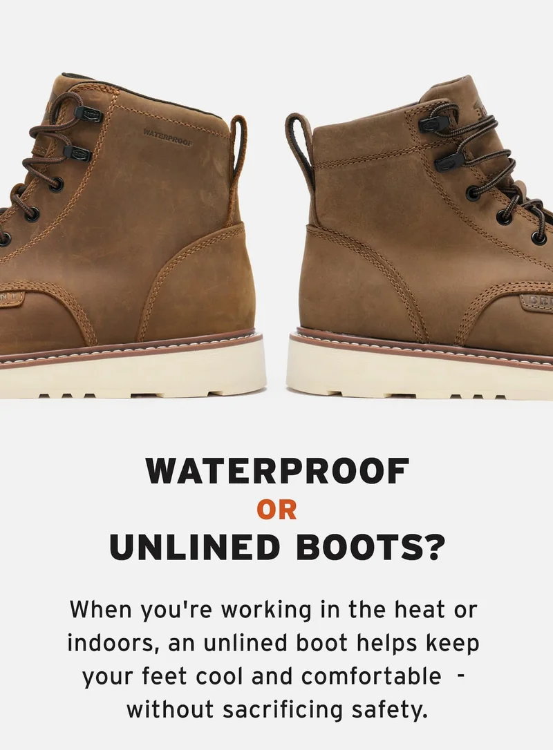 Unlined Work Boots
