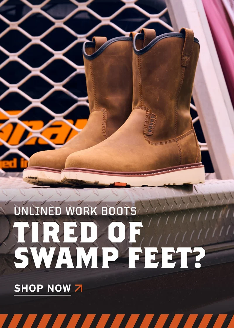 Unlined Work Boots