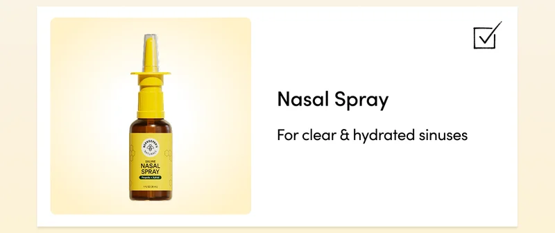 Nasal Spray  For clear & hydrated sinuses